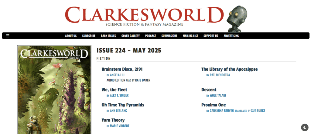 Clarkesworld Magazine